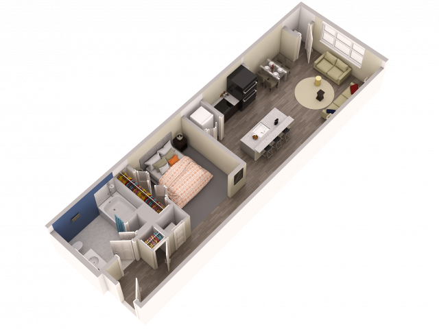 Studio floor plan